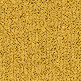 Golden-yellow fabric texture with a dense, granular pattern and matte finish, resembling a tightly woven, rough grain surface.
